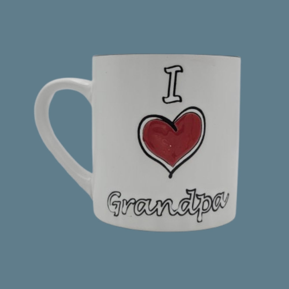 I Love Grandpa Mug Red Interior Spectrum Designz 2017 Oversized Coffee Cup Gift